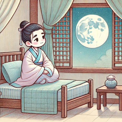 幼兒唐詩 – 《靜夜思》 李白